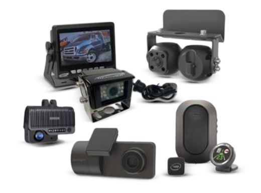 Telematics dash cams, back up cameras and collision avoidance devices
