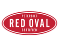 Peterbilt Red Oval Certified Pre-Owned Logo