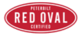 Peterbilt Red Oval Certified Pre-Owned Logo